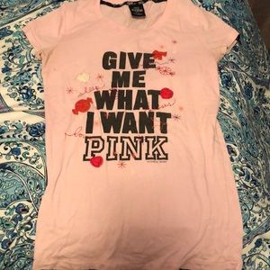 VS Pink Sleep Shirt